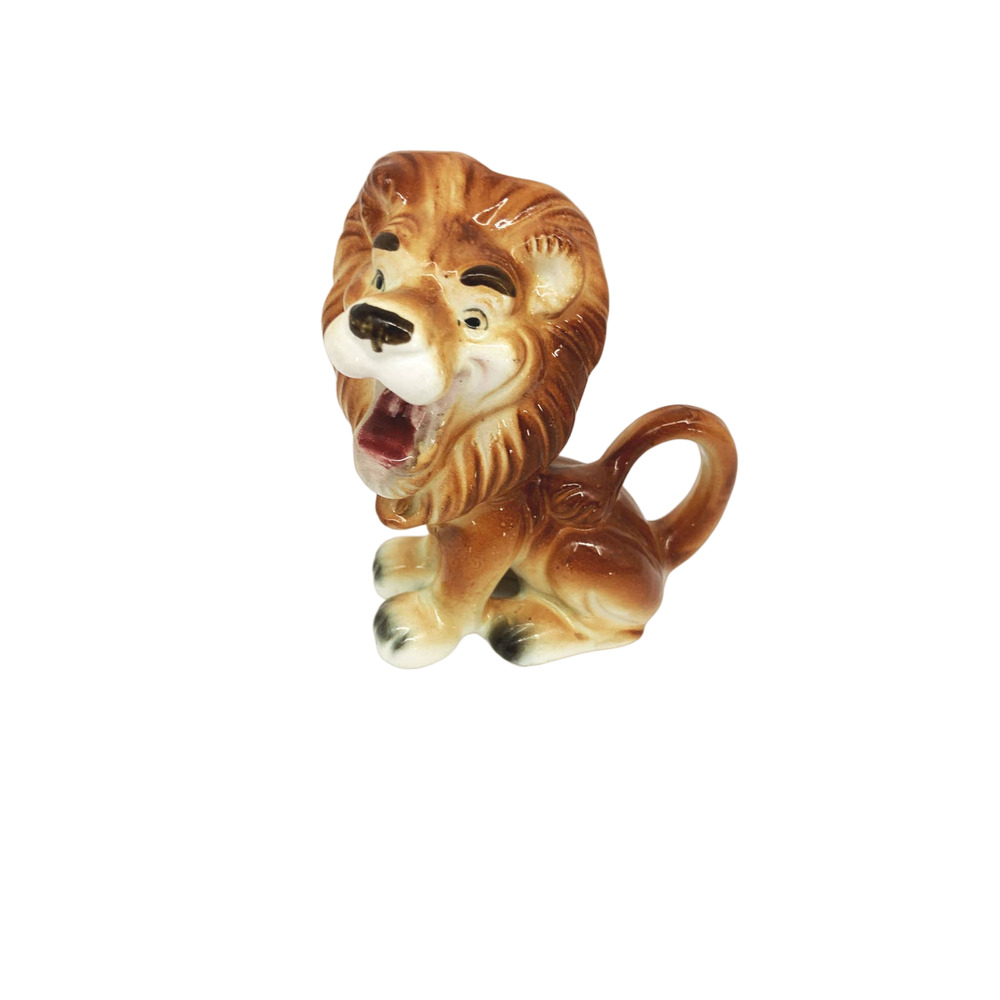 Vintage Lion Figurine Statue Made in Japan